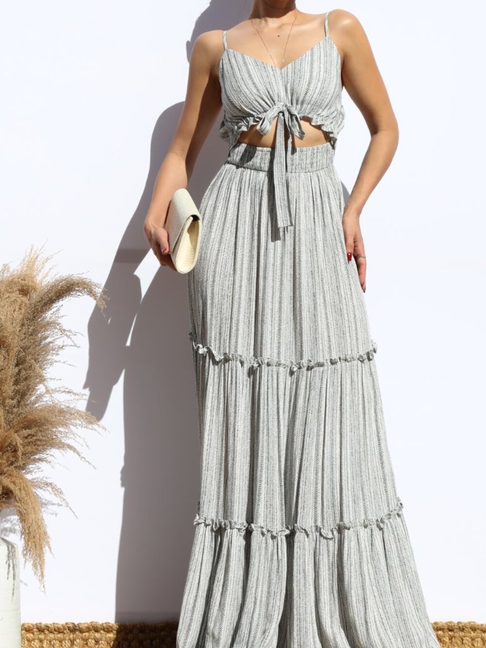 Valencia Striped Maxi Dress - Picture 4 of 4